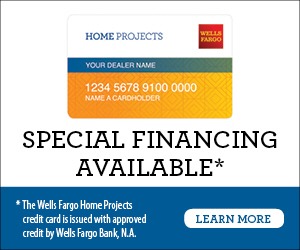 Special Financing from Wells Fargo