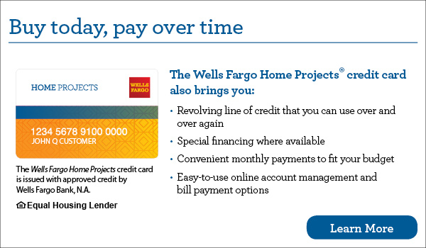 Wells Fargo Financing Options